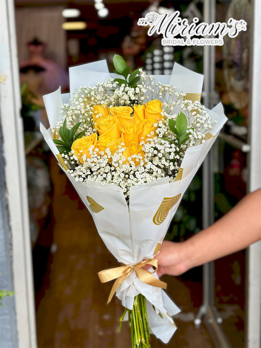 Dozen Yellow Roses