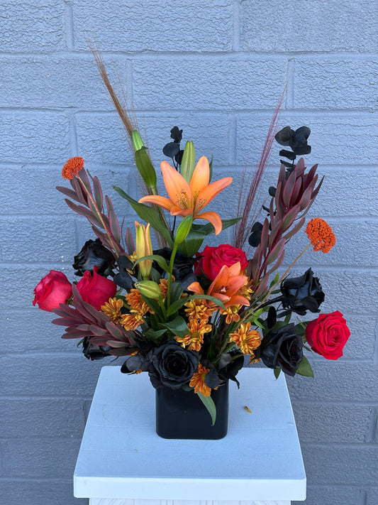 Spooky Flower Design